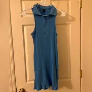 Blue Body con zipper dress, Wild Fable Size Small